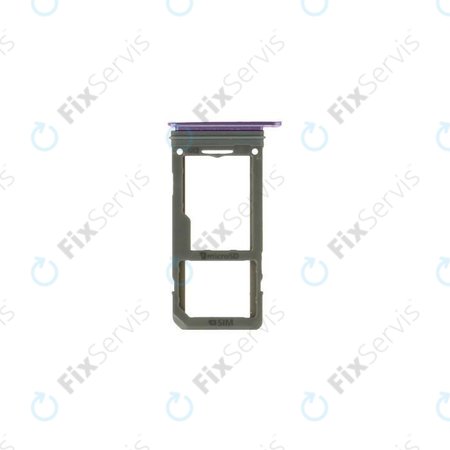 Samsung Galaxy S8 G950F - SIM/SD Slot (Orchid Gray) - GH98-41131C Genuine Service Pack
