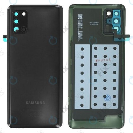 Samsung Galaxy A31 A315F - Batériový Kryt (Prism Crush Black) - GH82-22338A Genuine Service Pack