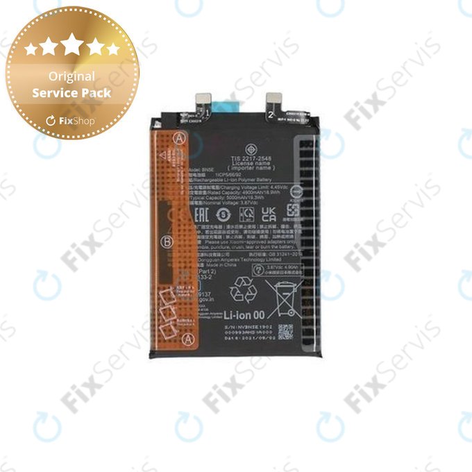Xiaomi Redmi Note 11 Pro 4G, 11 Pro 5G - Batéria BN5E 5000mAh - 46020000A2LM, 46020000A2LM Genuine Service Pack