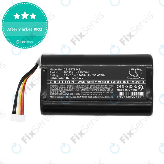 Batéria pre Eufy Cam 2 Pro, T8140r, 10400mAh, Li-Ion, 3.7V, 18650 (1INR19/66-4), HQ