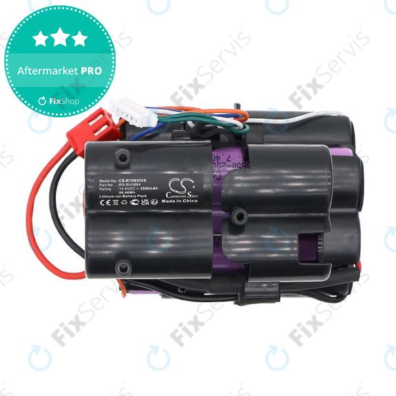 Batéria pre Rowenta Moulinex MS654WI/BA0, RH6547, RH6545, 3500mAh, Li-Ion, 14.4V, RS-RH5864, HQ
