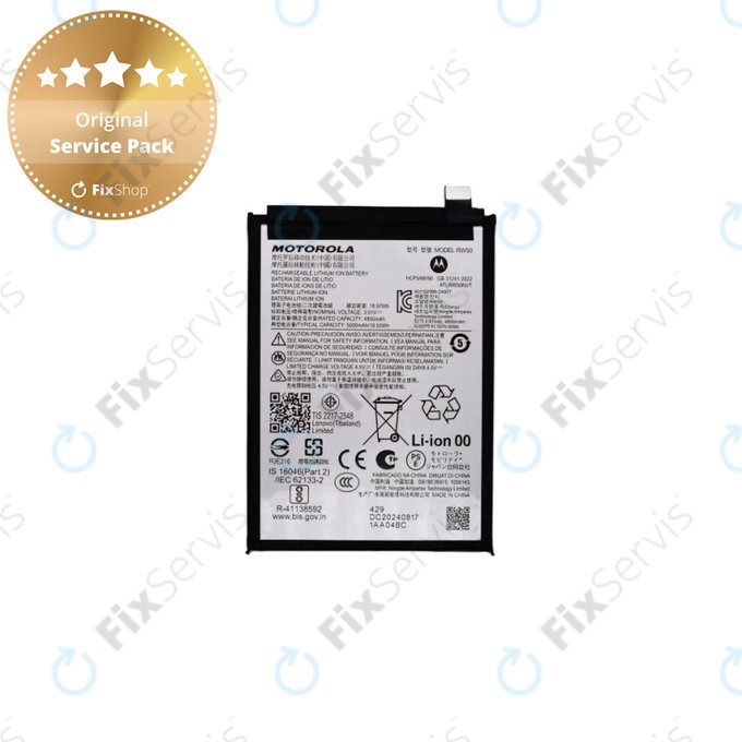 Motorola Moto G75 5G - Batéria RW50 5000mAh - SB18E36915 Genuine Service Pack