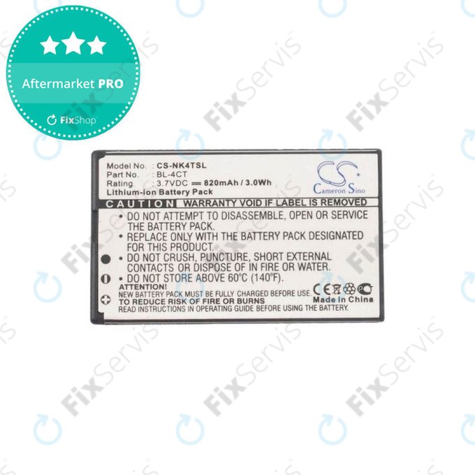 Nokia 5310 - Batéria BL-4CT 820mAh HQ