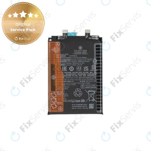 Xiaomi Redmi Note 11 Pro 4G, 11 Pro 5G - Batéria BN5E 5000mAh - 46020000A2LM Genuine Service Pack