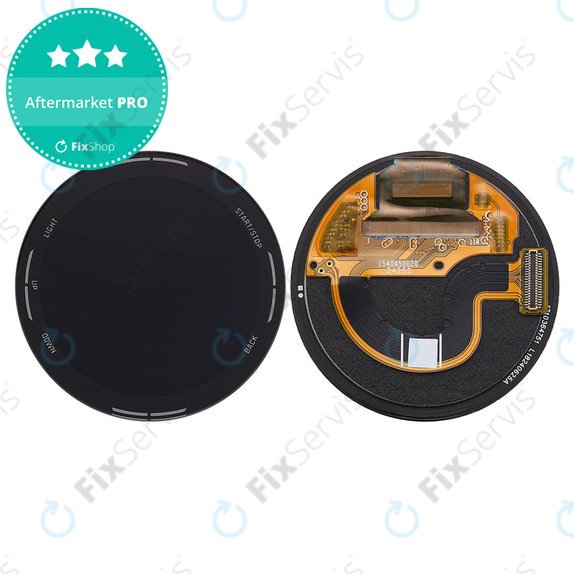 OLED displej + Dotykové sklo bez rámu (Black) pre Garmin Instinct 3 45mm