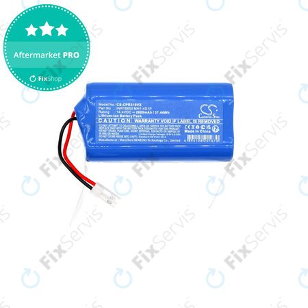 Batéria pre Concept VR3110, VR3115, VR3000, 2600mAh, Li-Ion, 14.4V, INR18650 MH1-4S1P, HQ