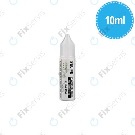 Relife RL-901W - UV Vytvrditeľná Spájkovacia Maska - 10ml (Biela)