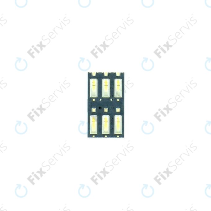 Nokia Lumia 800, Lumia 920, Lumia 925 , Lumia 1020, N9, C5 - Čítač SIM Karty - 54699H6 Genuine Service Pack