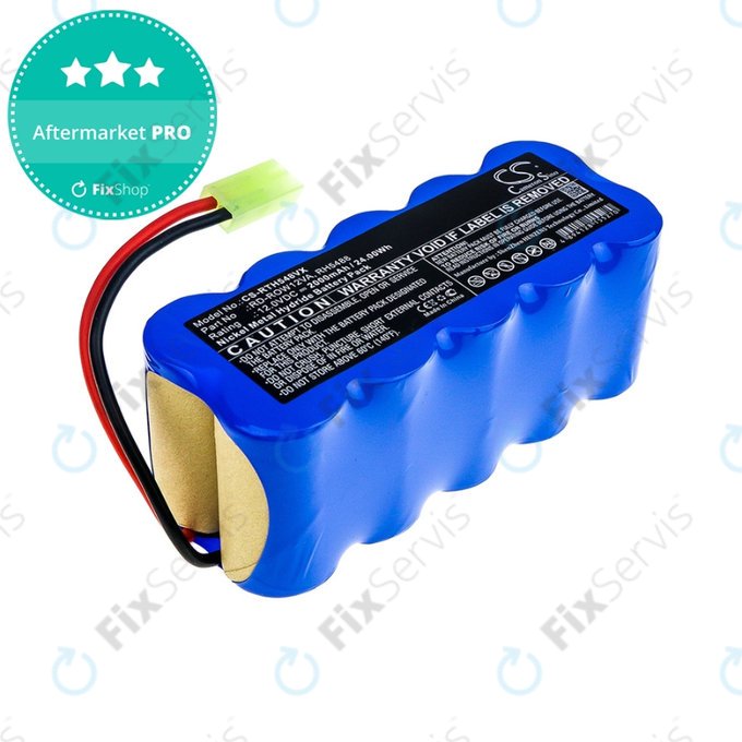 Rowenta RH-series, RS-series, Tefal TY-series - Batéria RD-ROW12VA, RH5488 Ni-MH 12V 2000mAh HQ