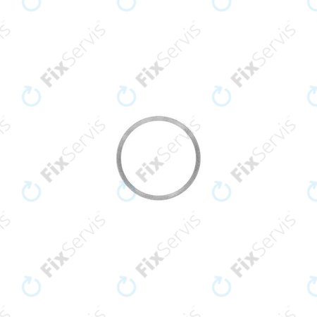 Apple iPhone XR - Rám Sklíčka Zadnej Kamery (Silver)