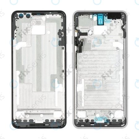 Google Pixel 3 - Predný Rám (Just Black)
