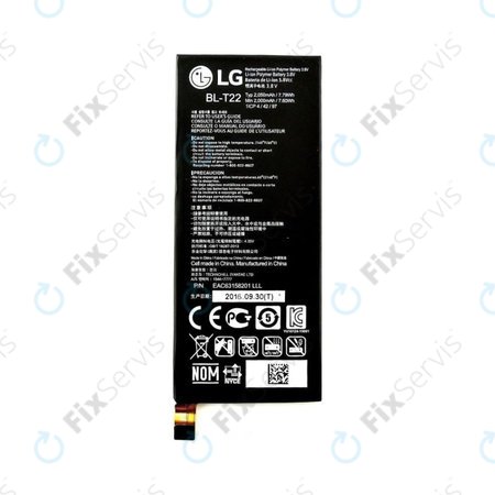 LG Zero H650E - Batéria BL-T22 2050 mAh - AC63158201 Originál