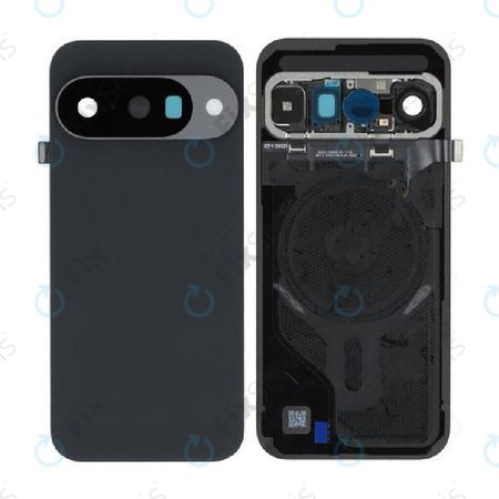 Batériový kryt komplet pre Google Pixel 10, Obsidian