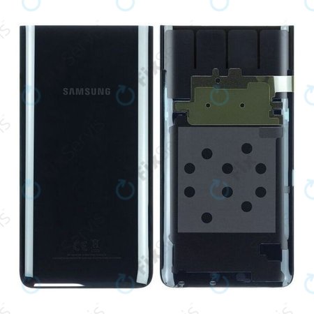 Samsung Galaxy A80 A805F - Batériový Kryt (Phantom Black) - GH82-20055A Genuine Service Pack