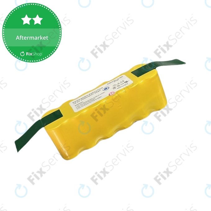 iRobot Roomba 500, 600, 700, 800, 900-series, R3, Scooba 450, Vileda 137173 - Batéria 11702, GD-Roomba-500, VAC-500NMH-33 Ni-MH 14.4V 3300mAh