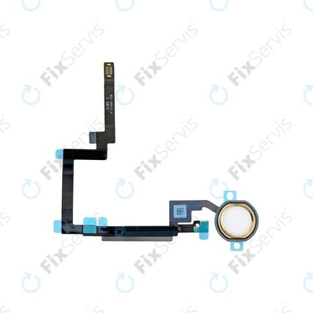Apple iPad Mini 3 - Tlačidlo Domov + Flex Kábel (Gold)