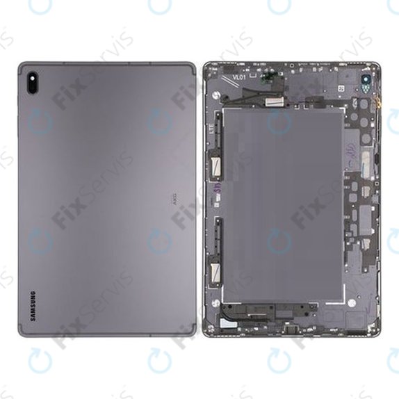 Samsung Galaxy Tab S7 FE 5G T736B - Batériový Kryt (Mystic Black) - GH82-25745A Genuine Service Pack