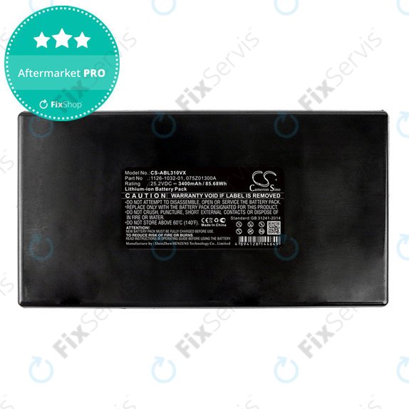 Batéria pre Stiga Autoclip 125, AutoClip M7, Ambrogio L85 Evolution, 3400mAh, Li-Ion, 25.2V, 1126-1032-01, HQ