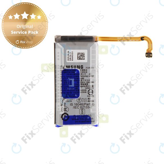 Batéria pre Samsung Z Flip7 FE, Main, EB-BF741ABE, GH82-37736A, Genuine Service Pack