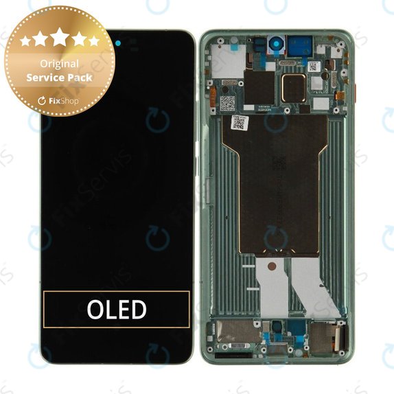 Displej pre Motorola Edge 70, Dotykové sklo s rámom, Lily Pad, 5D68C31542, Genuine Service Pack
