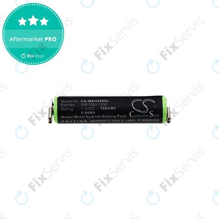 Batéria pre Wella Bella, Chromini, Super, Contura HS61, 700mAh, Ni-MH, 1.2V, WM1590-7290, HQ
