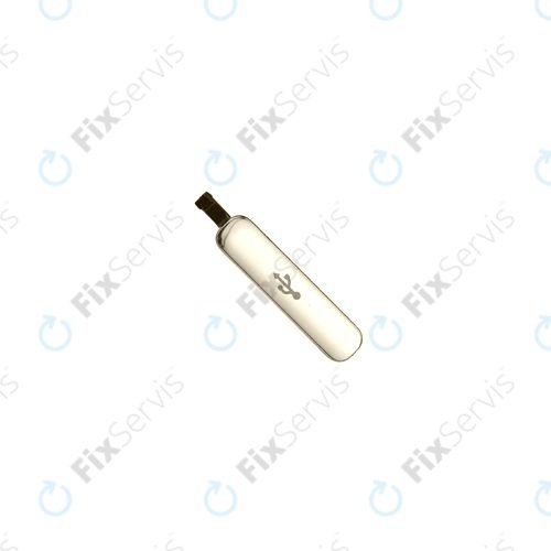 Samsung Galaxy S5 G900F - USB Krytka Nabíjacieho Konektora (Copper Gold)
