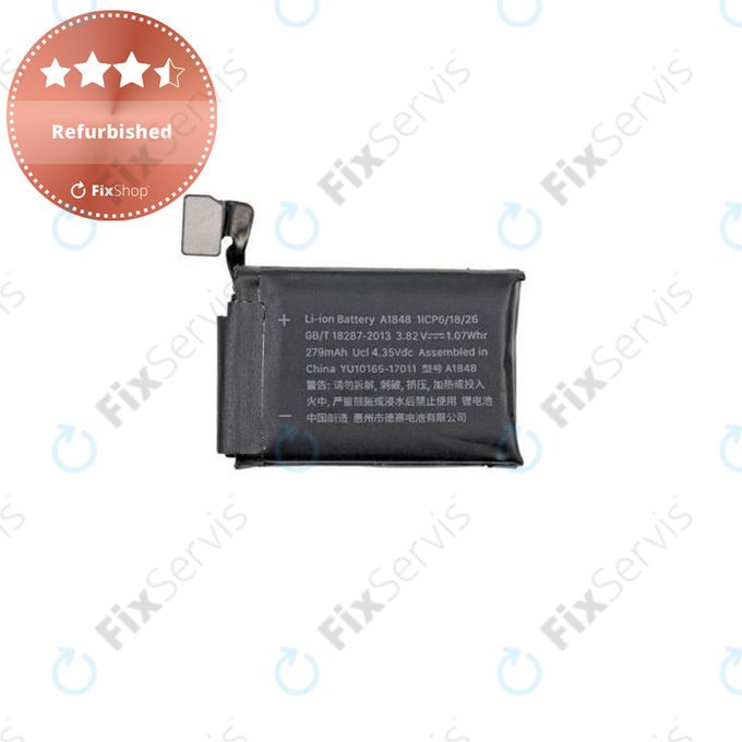 Apple Watch 3 38mm - Batéria (GPS + Cellular Version) 279mAh Refurbished