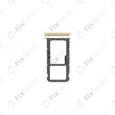 Huawei Honor 7X - SIM/SD Slot (Gray) - 51661GQN Genuine Service Pack