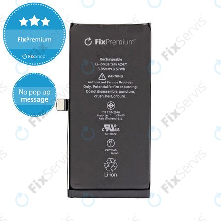 Apple iPhone 12 Mini - Batéria JCID 2227mAh