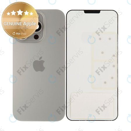 Sklo Zadného Housingu pre iPhone 16 Pro | Natural Titanium | 661-42725 | Genuine Apple