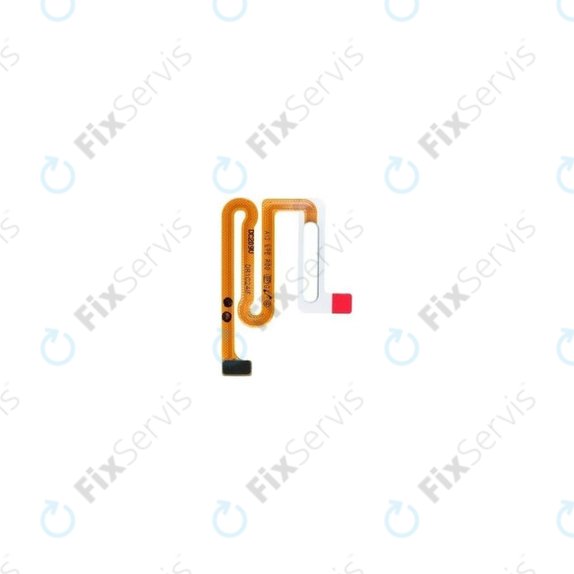 Samsung Galaxy A13 A135F, A137F - Senzor Odtlačku Prsta + Flex Kábel (White) - GH96-15035D Genuine Service Pack
