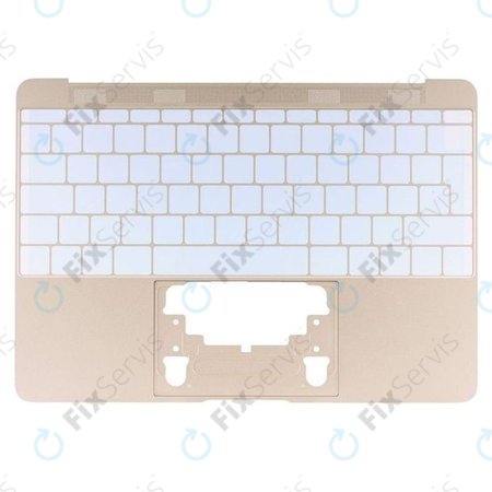 Apple MacBook 12" A1534 (Early 2015) - Horný Rám Klávesnice UK (Gold)