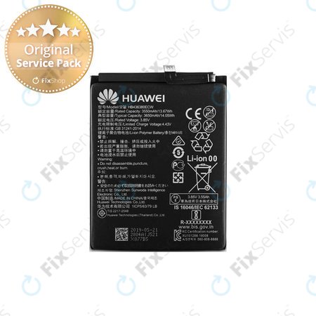 Huawei P30 - Batéria HB436380ECW 3650mAh - 24022804 Genuine Service Pack