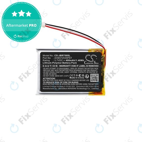 Batéria pre Jabra Evolve 75, 400mAh, Li-Pol, 3.7V, AHB572535PST, HQ
