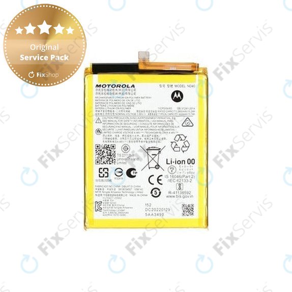 Motorola Edge 30 XT2203 - Batéria ND40 4020mAh - SB18D34507 Genuine Service Pack
