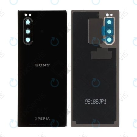 Sony Xperia 5 - Batériový Kryt (Black) - 1319-9508 Genuine Service Pack