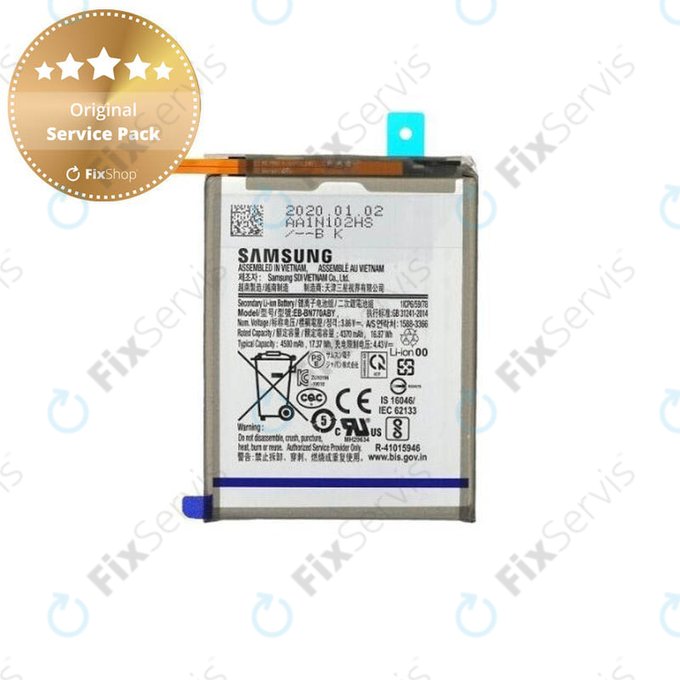 Samsung Galaxy Note 10 Lite N770F - Batéria EB-BN770ABY 4500mAh - GH82-22054A Genuine Service Pack