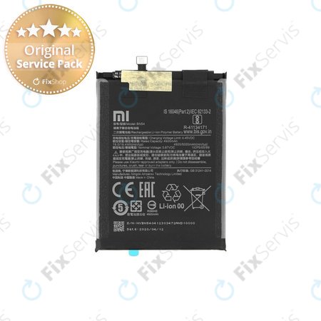 Xiaomi Redmi 9, 9A, Note 9 - Batéria BN54 5020mAh - 460200001J1G, 460200003P1G Genuine Service Pack
