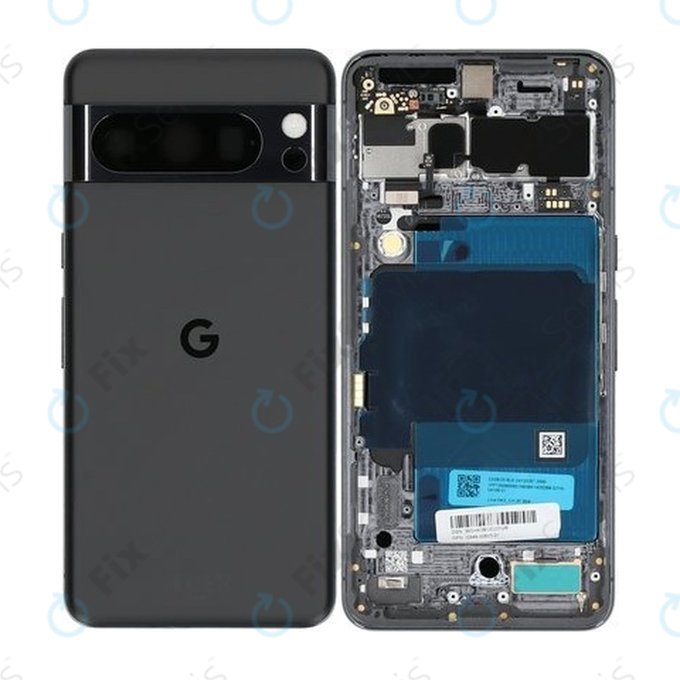Google Pixel 8 Pro GC3VE, G1MNW - Batériový Kryt (Obsidian) - G949-00693-01 Genuine Service Pack
