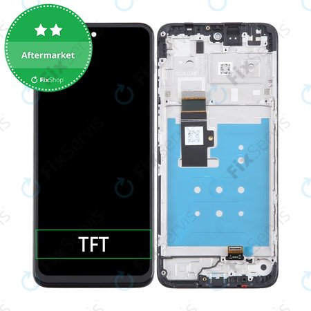 Motorola Moto G23 XT2333 - LCD Displej + Dotykové Sklo + Rám (Matte Charcoal) TFT