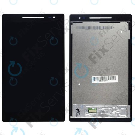 Asus ZenPad 8 Z380C, Z7380CX - LCD Displej + Dotykové Sklo + Rám (Čierna)
