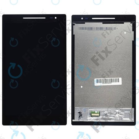 Asus ZenPad 8 Z380C, Z7380CX - LCD Displej + Dotykové Sklo + Rám (Čierna)