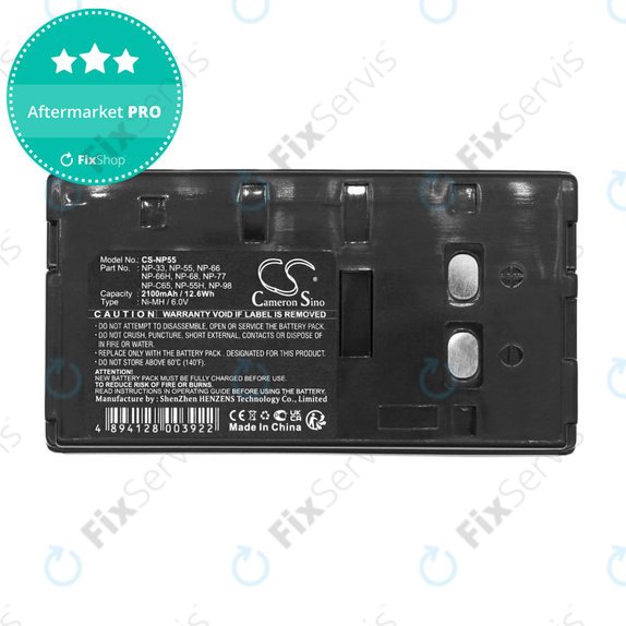Batéria pre Blaupunkt, Sony, Akai, HP, 2100mAh, Ni-MH, 6V, NP-33, HQ