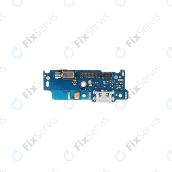Motorola Moto E4 XT1761 - Nabíjací Konektor + Mikrofón PCB Doska