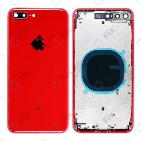 Apple iPhone 8 Plus - Zadný Housing (Red)