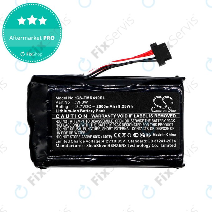 Batéria pre TomTom Rider, Great Rides, 2500mAh, Li-Ion, 3.7V, VF3W, HQ