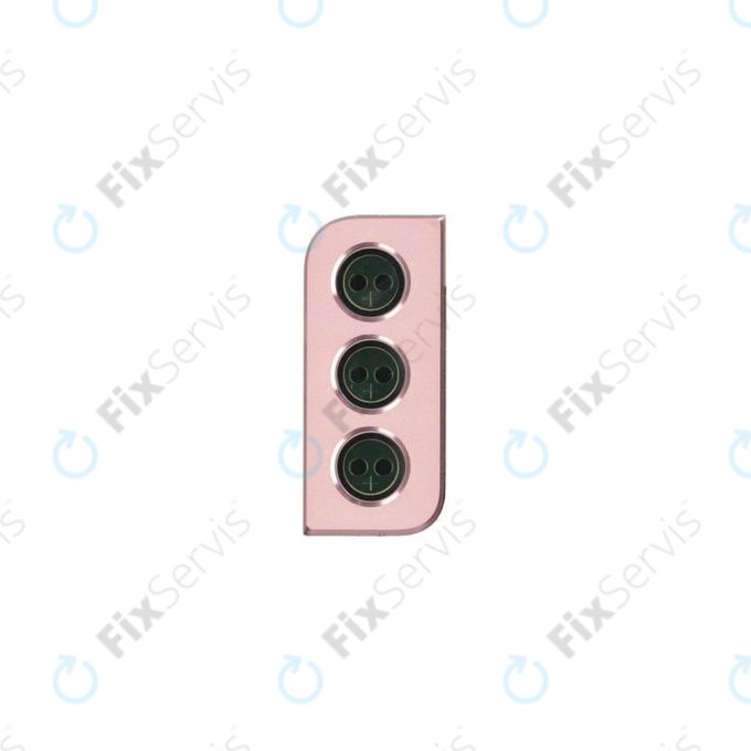 Samsung Galaxy S21 G991B - Rám Sklíčka Zadnej Kamery (Phantom Pink) - GH98-46110D Genuine Service Pack