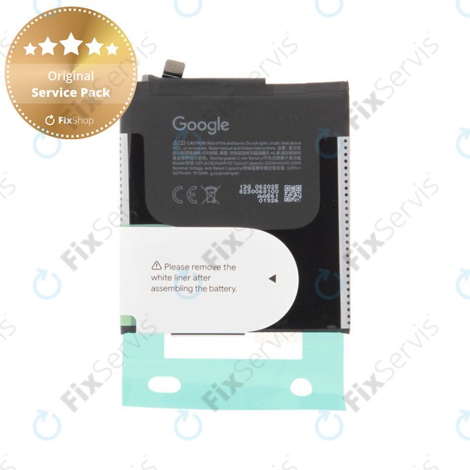 Batéria pre Google Pixel 10 Pro XL, GD1J6, G949-01616-00, Genuine Service Pack