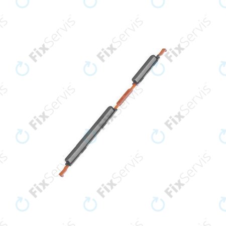Nokia 2.4 - Tlačidlo Zapínania + Hlasitosti (Charcoal) - 711200564011 Genuine Service Pack
