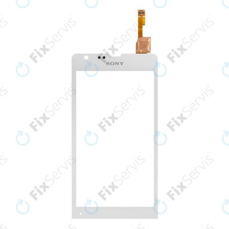 Sony Xperia SP M35H - C5303 - Dotykové Sklo (Biela) - 1272-6916 - 01